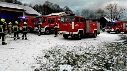 Ostrów Mazowiecka - W niedzielę 26 listopada o godzinie 14:04 do Ochotniczej Str