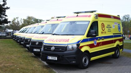 Ostrów Mazowiecka - Aż 161 nowych karetek trafiło na Mazowsze dzięki wsparciu Un