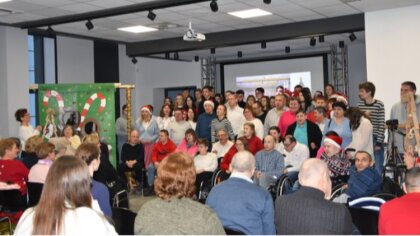 Ostrów Mazowiecka - W Starej Elektrowni odbyło się 23 spotkanie ze św. Mikołajem