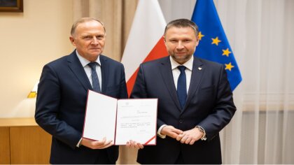 Ostrów Mazowiecka - Czesław Mroczek, poseł Koalicji Obywatelskiej z okręgu siedl