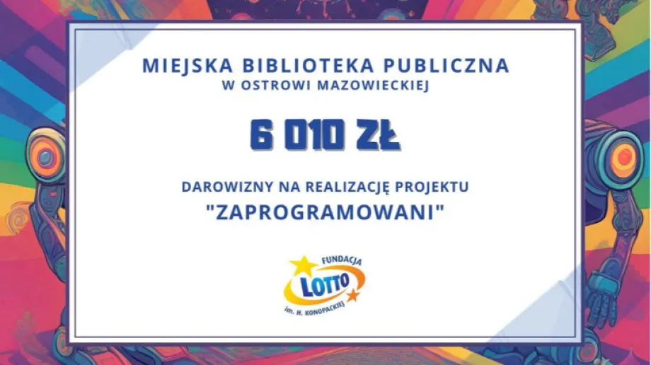 Fot. Miejska Biblioteka Publiczna im. Marii Dąbrowskiej w Ostrowi Mazowieckiej/Facebook