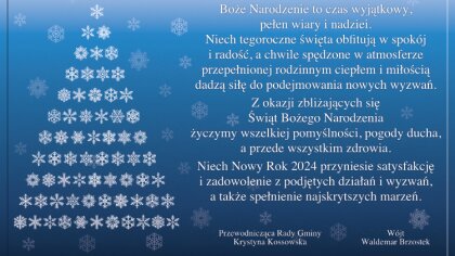 Ostrów Mazowiecka - Boże Narodzenie to czas wyjątkowy, pełen wiary i nadziei.
[