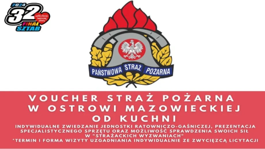 Fot. Komenda Powiatowa Państwowej Straży Pożarnej w Ostrowi Mazowieckiej/ Facebook