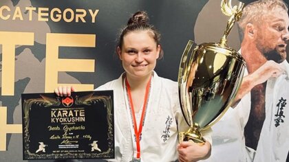 Ostrów Mazowiecka - Beata Opęchowska to duma ostrołęckiego karate. Za 26-latką k