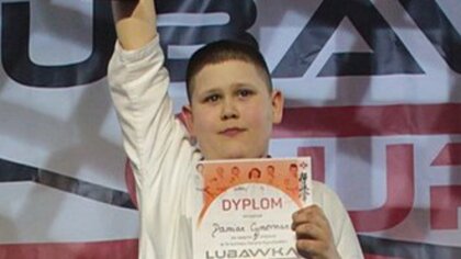 Ostrów Mazowiecka - Damian Cymerman to wielka nadzieja ostrowskiego karate. Młod