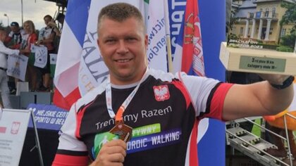 Ostrów Mazowiecka - Asp. Marcin Brewczyński na co dzień jest funkcjonariuszem Ko