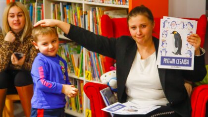 Ostrów Mazowiecka - Comiesięczne zajęcia Klubu Sówki Ostrówki w dziecięcym oddzi