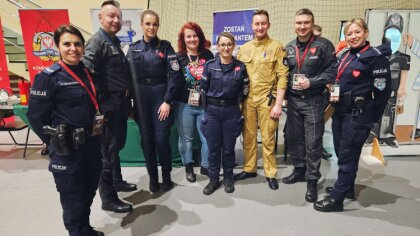 Ostrów Mazowiecka - Mazowiecka Służba Więzienna chętnie angażuje się w akcje cha