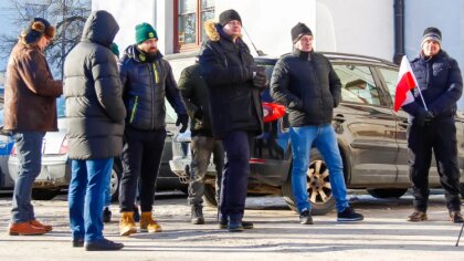 Ostrów Mazowiecka - Niestrudzony w protestowaniu Stanisław Milewski zapowiedział