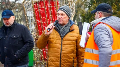 Ostrów Mazowiecka - Jeszcze przed świętami Bożego Narodzenia rozpoczęły się prot