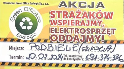 Ostrów Mazowiecka - Ochotnicza Straż Pożarna w Podbielu przygotowała akcję pod n