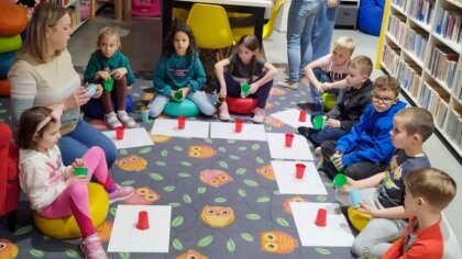 Ostrów Mazowiecka - Za nami pierwsze zajęcia z projektu Miejskiej Biblioteki Pub