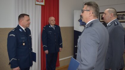 Ostrów Mazowiecka - W ostrowskiej komendzie odbyła się ceremonia, podczas której