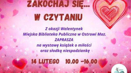 Ostrów Mazowiecka - Z okazji Walentynek, Miejska Biblioteka Publiczna w Ostrowi 