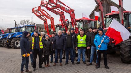 Ostrów Mazowiecka - Dziś w całej Polsce odbywają się protesty rolnicze. Szczegól