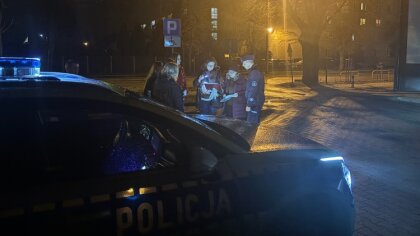 Ostrów Mazowiecka - W nocy z 28 na 29 lutego w Ostrowi Mazowieckiej funkcjonariu