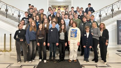 Ostrów Mazowiecka - W poniedziałek, 11 marca 2024 roku uczniowie szkół podstawow