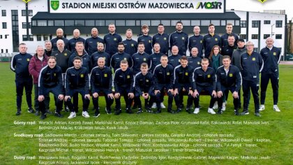 Ostrów Mazowiecka - Piłkarze Ostrovii Ostrów Mazowiecka rozpoczęli już rundę wio