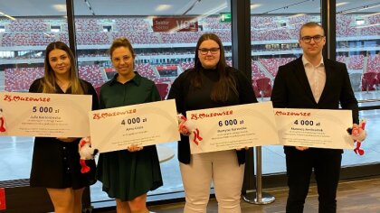 Ostrów Mazowiecka - Ekipa UOLKA Ostrów Mazowiecka nagrodzona.
[foto]38093[/foto