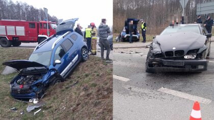 Ostrów Mazowiecka - W okolicy Treblinki, 2 marca, około godziny 15:15 na drodze 