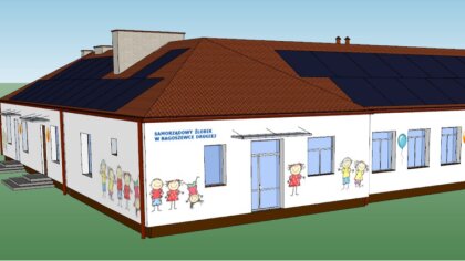 Ostrów Mazowiecka - W Nagoszewce trwa budowa gminnego żłobka, która rozpoczęła s