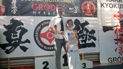 Ostrów Mazowiecka - Lena Wójcicka z Brokowskiego Klubu Karate Kyokushi