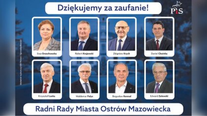 Ostrów Mazowiecka - Szanowni Państwo,
dzięki zaufaniu, jakim obdarzyliście nas 