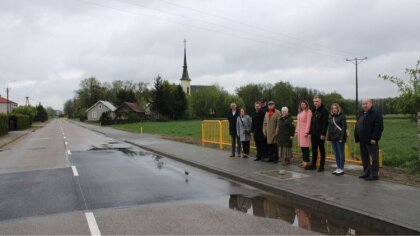 Ostrów Mazowiecka - Budowa chodnika to zadanie, które z pewnością zostanie dobrz