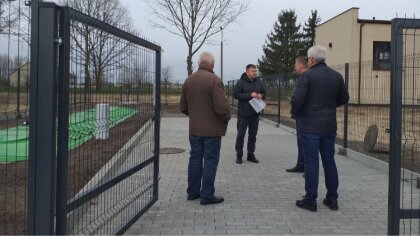 Ostrów Mazowiecka - W Nurze odbył się odbiór końcowy robót pt. 