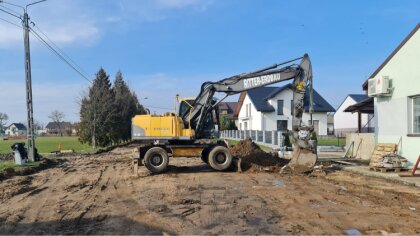 Ostrów Mazowiecka - Stan istniejącej nawierzchni, zarówno na ul. A. Krzyckiego, 