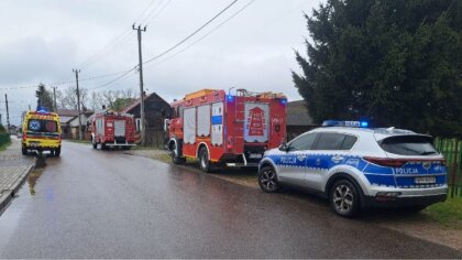 Ostrów Mazowiecka - Strażacy z Ochotniczej Straży Pożarnej w Prostyni zadysponow