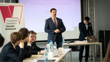 Ostrów Mazowiecka - Wielki finał debat oksfordzkich za nami. Zaangażowanie uczes