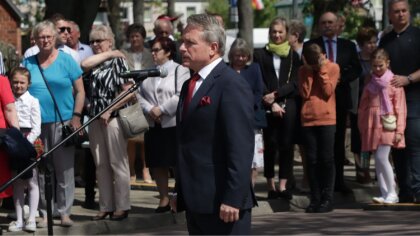 Ostrów Mazowiecka - Mieszkańcy miasta i okolicznych miejscowości razem oddali ho