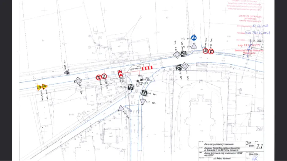 Fot. Powiatowy Zarząd Dróg w Ostrowi Mazowieckiej