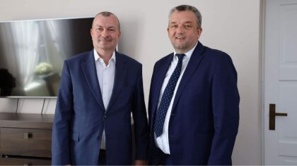 Ostrów Mazowiecka - Wicemarszałek Województwa Mazowieckiego spotkał się z burmis