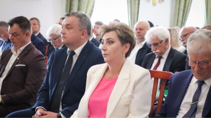 Ostrów Mazowiecka - W związku z objęciem urzędu, burmistrz i zastępczyni burmist