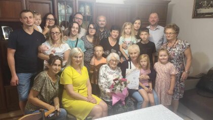 Ostrów Mazowiecka - 8 lipca pani Cecylia Radgowska obchodziła swoje setne urodzi
