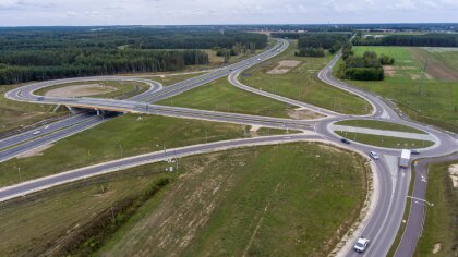 Ostrów Mazowiecka - Nowy, około 3,5-kilometrowy odcinek drogi połączył drogę woj