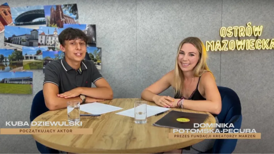 Fot. Kadr z filmu Nowa Grupa Teatralna w Ostrowi Mazowieckiej - Nasza Ostrów cz. 7 / YouTube