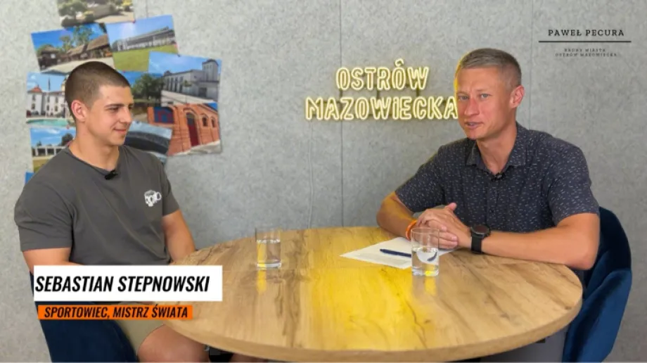 Fot. Kadr z filmu Wywiad z Sebastianem Stepnowskim: Mistrzem Świata w Street Liftingu