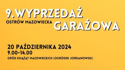 Ostrów Mazowiecka - Mieszkańcy Ostrowi Mazowieckiej będą mieli szansę na uczestn