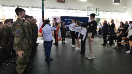 Ostrów Mazowiecka - Zespół Szkół nr 1 w Ostrowi Mazowieckiej obchodził uroczysto