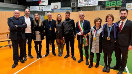 Ostrów Mazowiecka - W Brembate di Sopra uhonorowano wybitnych kolarzy torowych z