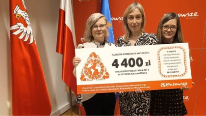 Ostrów Mazowiecka - Miejskie Przedszkole nr 3 zajęło zaszczytne III miejsce w ko