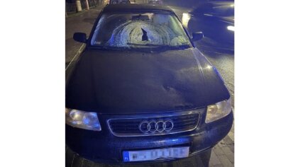 Ostrów Mazowiecka - Wczoraj wieczorem (30 grudnia) na ul. Warszawskiej w Ostrowi