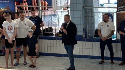 Ostrów Mazowiecka - Na pływalni Miejskiego Ośrodka Sportu i Rekreacji w Ostrowi 