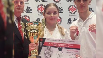 Ostrów Mazowiecka - Julita Sęk od lat stanowi o sile Ostrołęckiego Klubu Karate 
