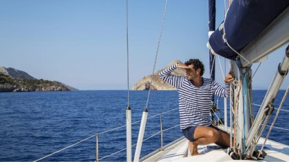 Ostrów Mazowiecka - Samotny marynarz z Wielkiej Brytanii, pełen uroku i kultury,