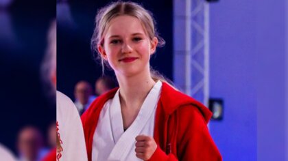 Ostrów Mazowiecka - Oliwia Rykowska co raz śmielej zaznacza swoją pozycję nie ty