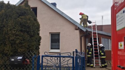 Ostrów Mazowiecka - Zima w pełni, więc piece chodzą na pełnych obrotach, a wraz 